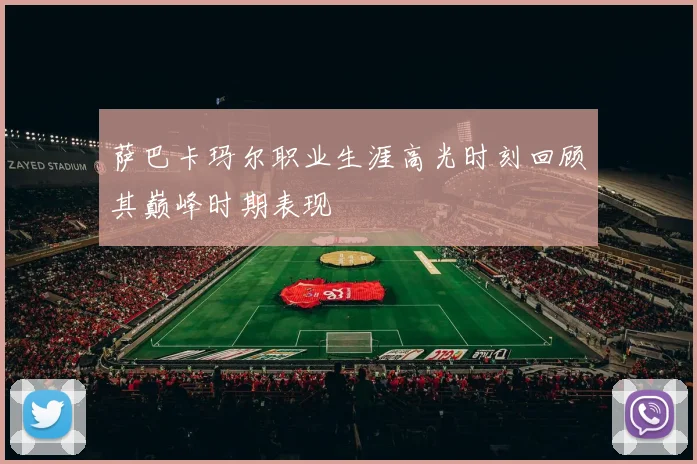 萨巴卡玛尔职业生涯高光时刻回顾其巅峰时期表现